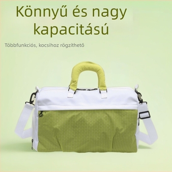 Könnyű, multifunkcionális utazótáska nagy kapacitással sporthoz és fitneszhez, hordozható tároló üzleti utakhoz, görgőkkel használható poggyász