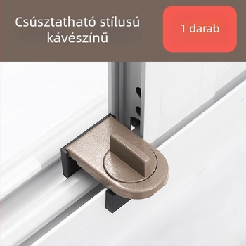 Alumíniumötvözetes csúszóablak-záró korlátozó gyermekbiztonsági zár