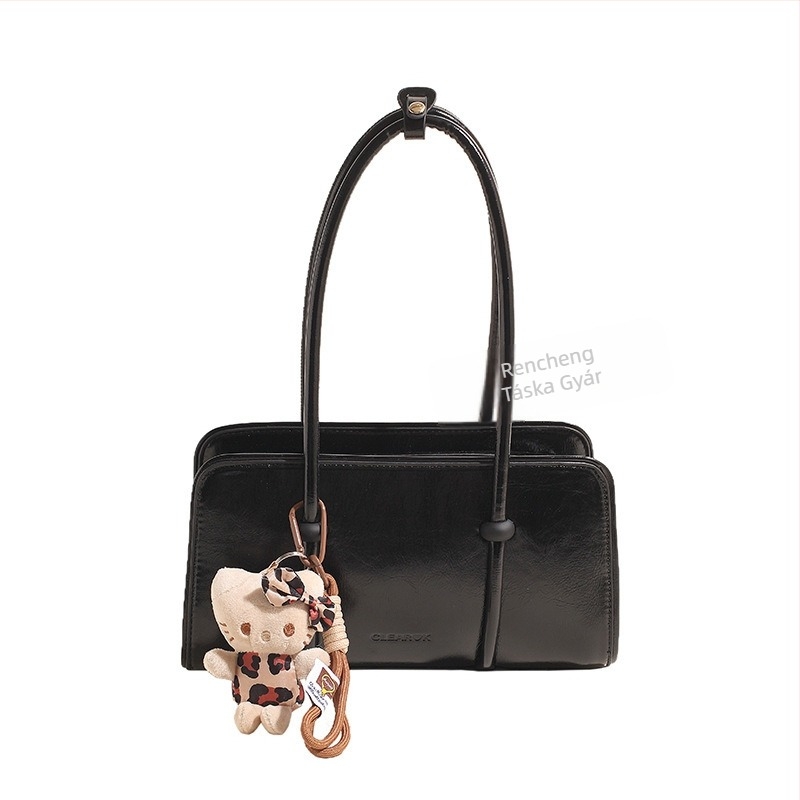 Női alkar-táska, kis négyszögletes forma, retro stílus, 2025 új modell, sokoldalú PU crossbody