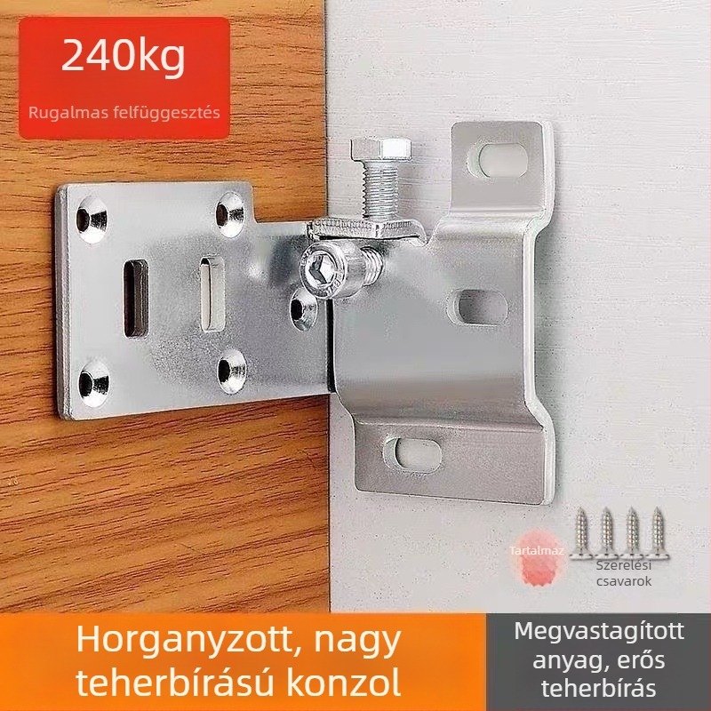 Masszív falra szerelhető szekrényhardver mosdó- és TV-szekrényekhez