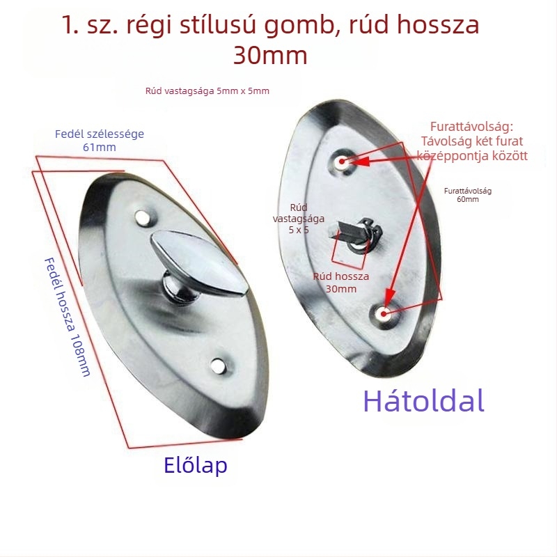 Kis ajtózár fogantyú szellőzőablakhoz és rovarhálóval ellátott ajtóhoz, húzókar a középső ajtóhoz