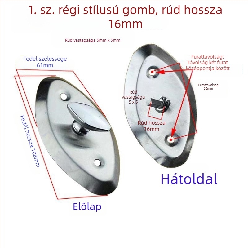 Kis ajtózár fogantyú szellőzőablakhoz és rovarhálóval ellátott ajtóhoz, húzókar a középső ajtóhoz