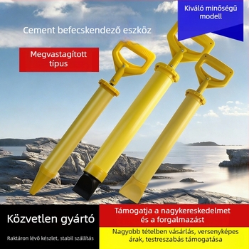 Rozsdamentes acél cement tömítőpisztoly ajtókhoz és ablakokhoz