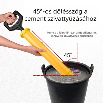 Rozsdamentes acél cement tömítőpisztoly ajtókhoz és ablakokhoz