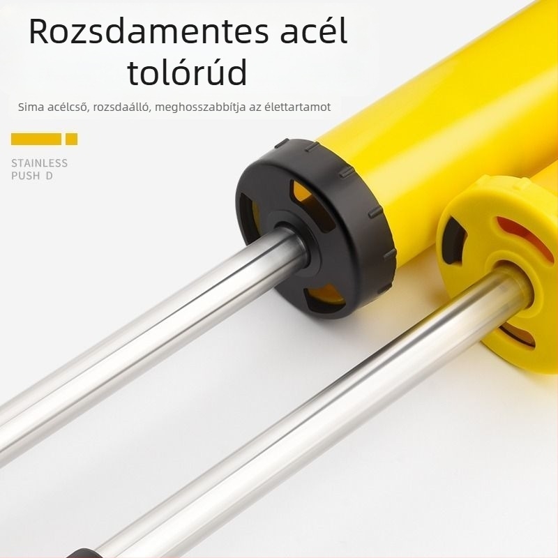 Rozsdamentes acél cement tömítőpisztoly ajtókhoz és ablakokhoz