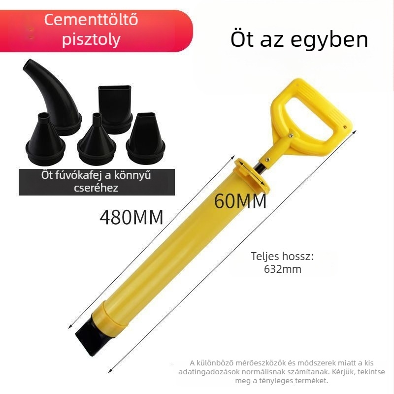 Rozsdamentes acél cement tömítőpisztoly ajtókhoz és ablakokhoz
