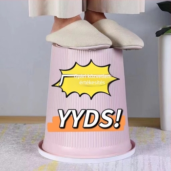 Műanyag szemetes, hordó alakú, nagy kapacitású (>12 L), fedél nélküli, otthoni használatra konyhában, fürdőszobában és a nappaliban.