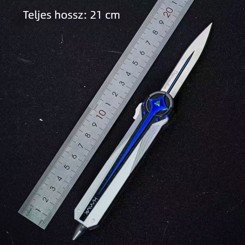 Delta Polaris fém fegyver modell — ötvözetes dísztárgy, dekoratív kés