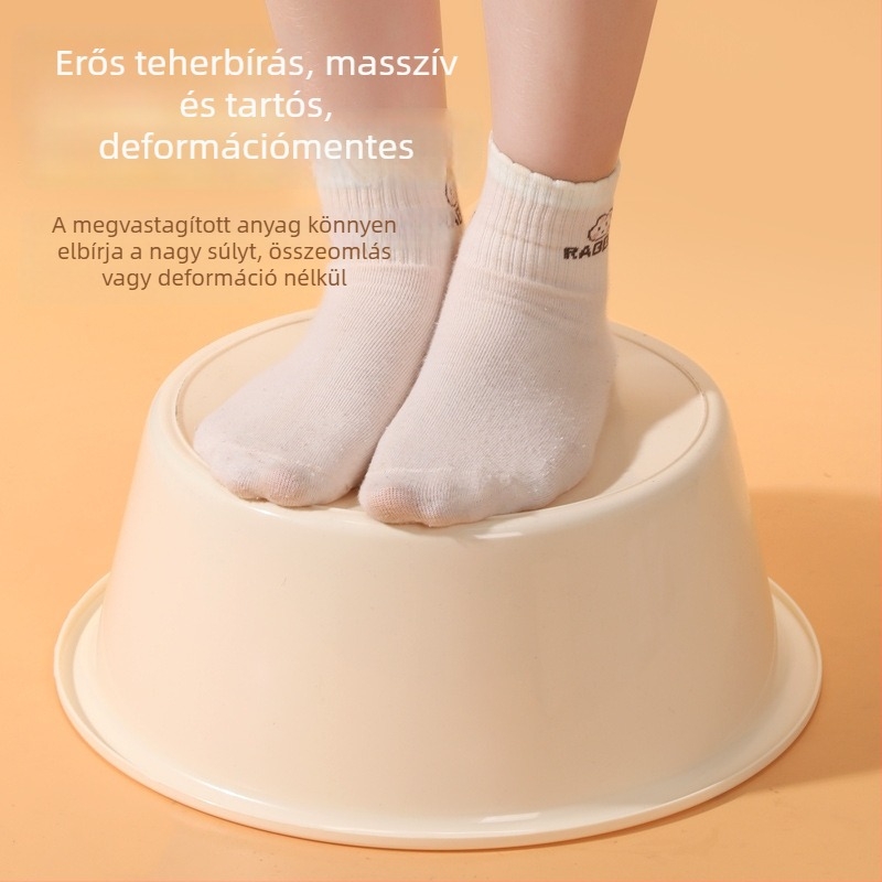 Otthoni használatra készült, vastagított műanyag mosóedény – többfunkciós mosókagyló zöldségekhez, babákhoz, lábakhoz és archoz