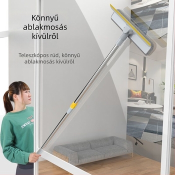 Hosszú nyelű teleszkópos üvegtisztító kaparó