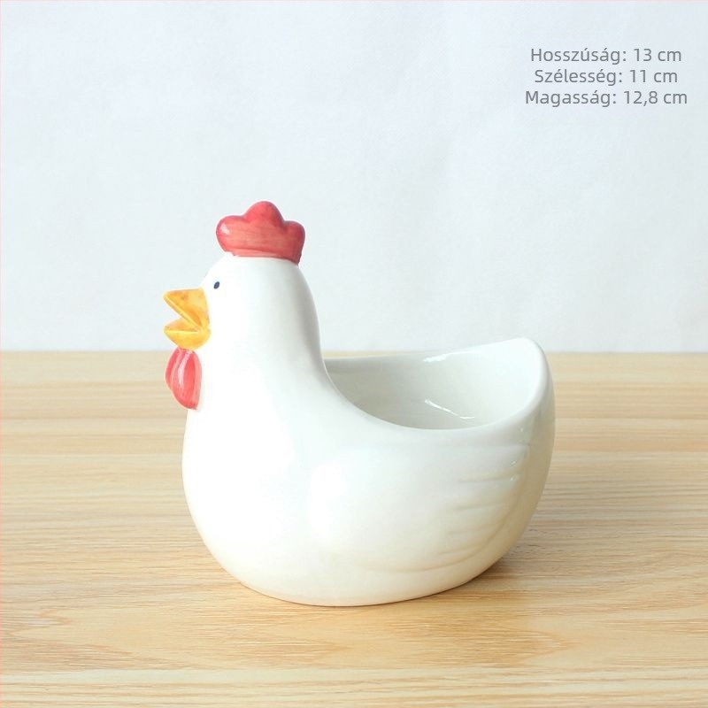 Porcelán gyerekeknek készült snacktál rajzfilmszerű mintával, szabálytalan formájú étkészlet