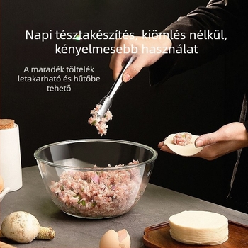 Extrém vastag üvegből készült tál fedővel, nagy hőálló tál sütéshez és tojás felveréséhez, átlátszó salátás tál