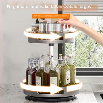 Konyhai 360°-os forgó fűszertartó