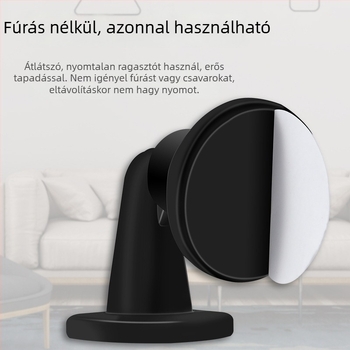 Fúrás nélküli szilikon ajtóstop öntapadós rögzítés, csendes, szélálló ütésálló párna hálószobába