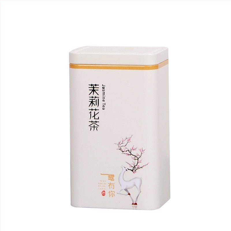 Jázmin tea tároló fémdobozok – üres, zárható fémdobozok tea tárolására, 0,5 kg és 1 kg kapacitás
