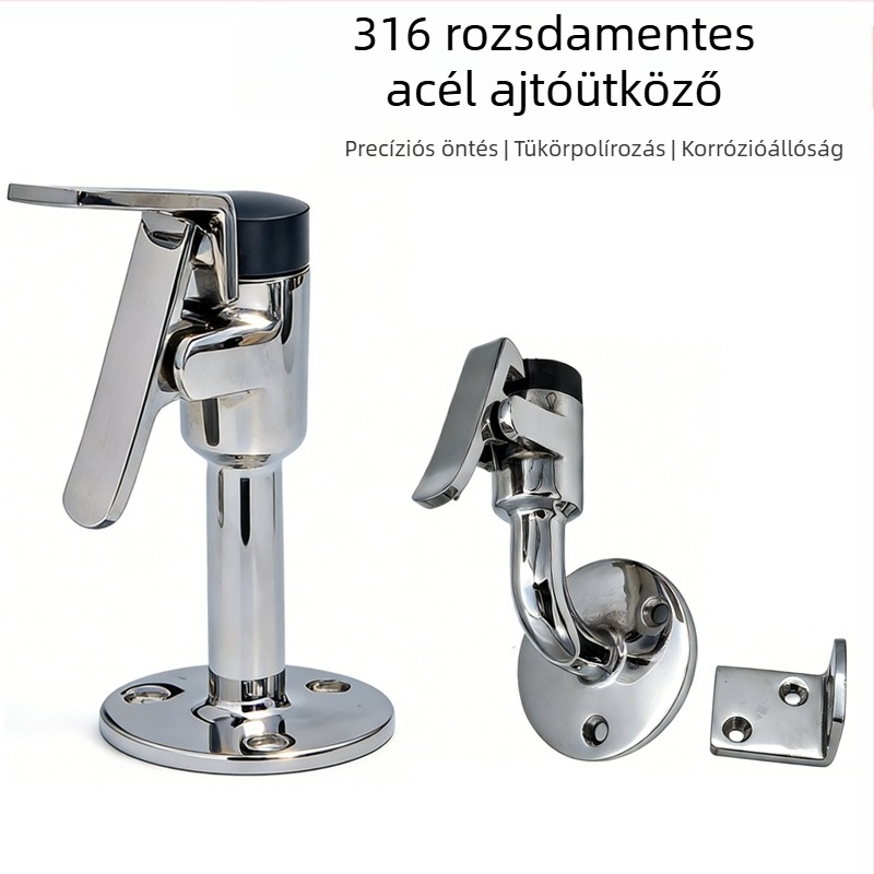 316 rozsdamentes acél tengeri ajtóstopper hajókhoz és jachtokhoz, ajtóretesz, ajtókampó és ajtóütő