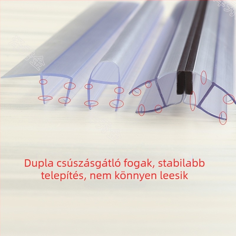 Üvegajtó mágneses tömítőszalag zuhanykabinhoz