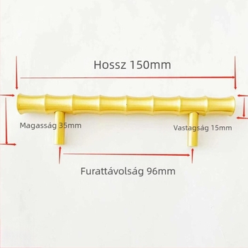 Sárgaréz fogantyú szekrényhez és fiókhoz, új kínai–európai stílus, modern minimalist dizájn