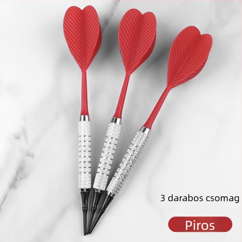 13 g puha darts, ütésálló műanyag hegyeivel, edzésre és otthoni szórakozásra