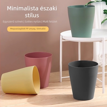 Házhoz és irodába való szemetes, kicsi konyhai kuka, hálószoba és nappali, kültéri használatra, 12 L kapacitás
