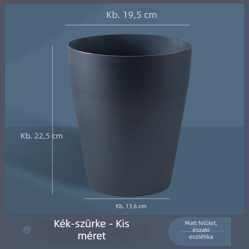Házhoz és irodába való szemetes, kicsi konyhai kuka, hálószoba és nappali, kültéri használatra, 12 L kapacitás