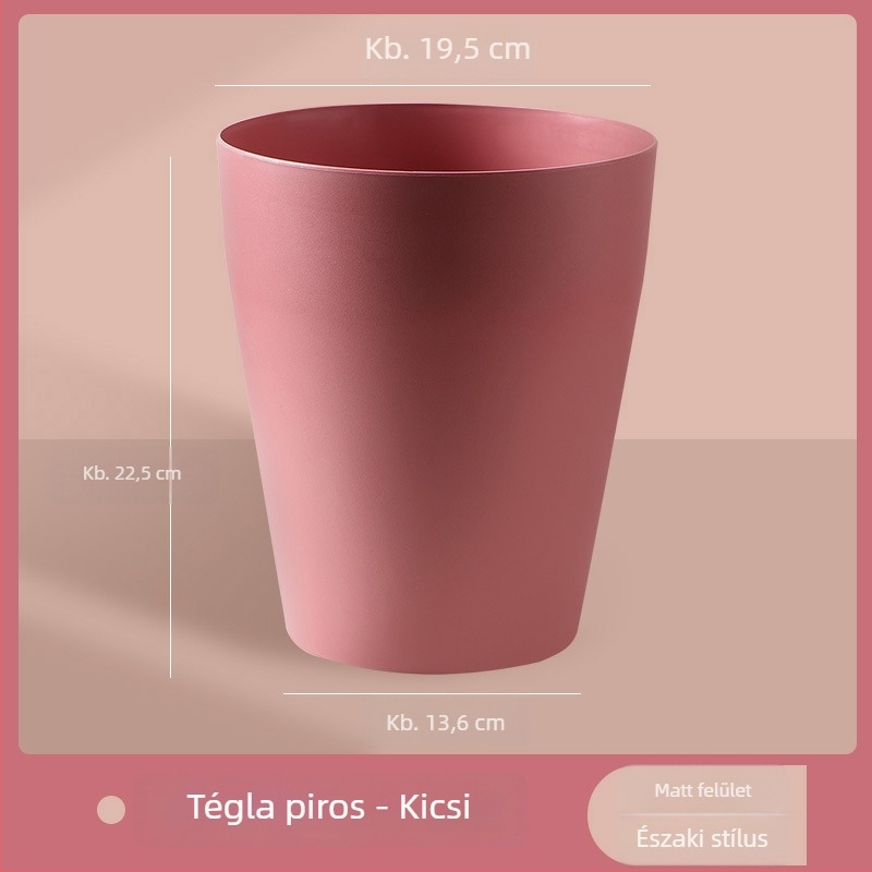 Házhoz és irodába való szemetes, kicsi konyhai kuka, hálószoba és nappali, kültéri használatra, 12 L kapacitás