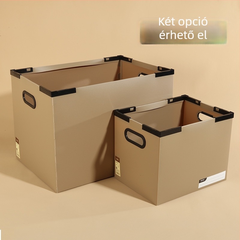 KOBEST 20L Átlátszó tárolóedény – Nagy kapacitás könyvekhez, játékokhoz és rágcsálnivalókhoz, összecsukható műanyag doboz fedéllel
