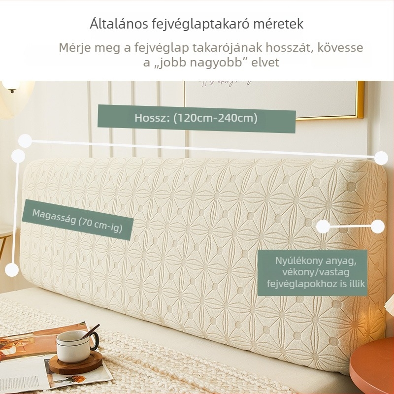 Puha fejtámla-huzat, univerzális négyévszakos porvédő, könnyű nyárra