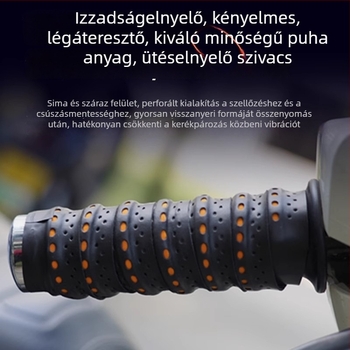 Motorkerékpár kormányvédő burkolat, csúszásmentes, PVC, vízálló