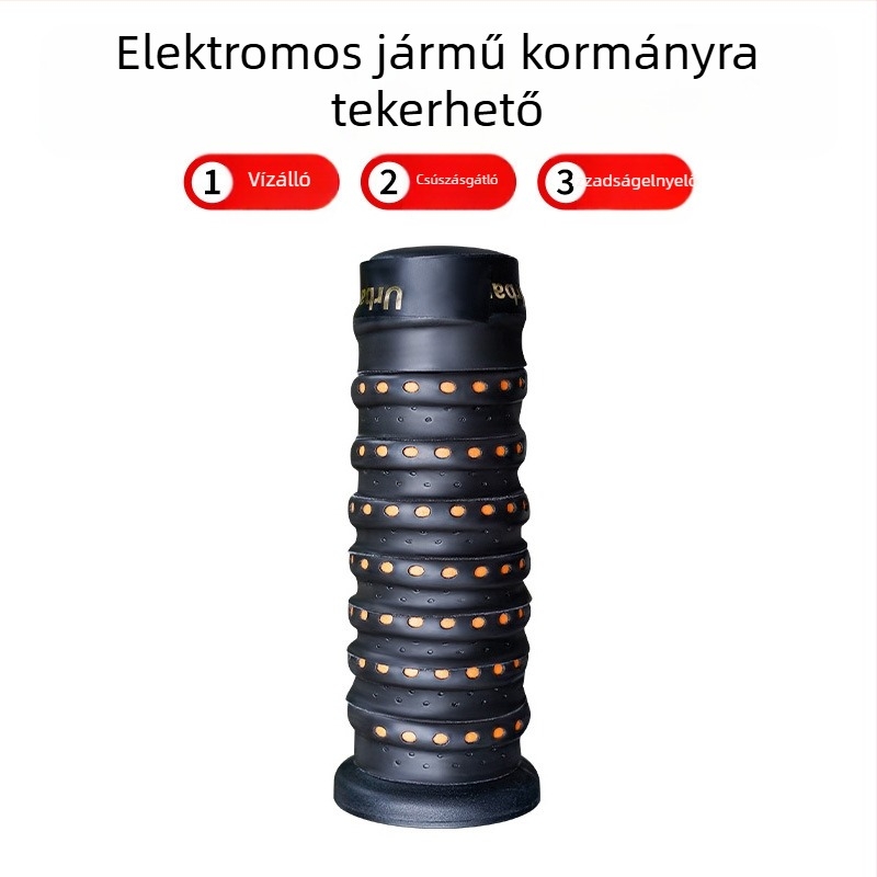 Motorkerékpár kormányvédő burkolat, csúszásmentes, PVC, vízálló