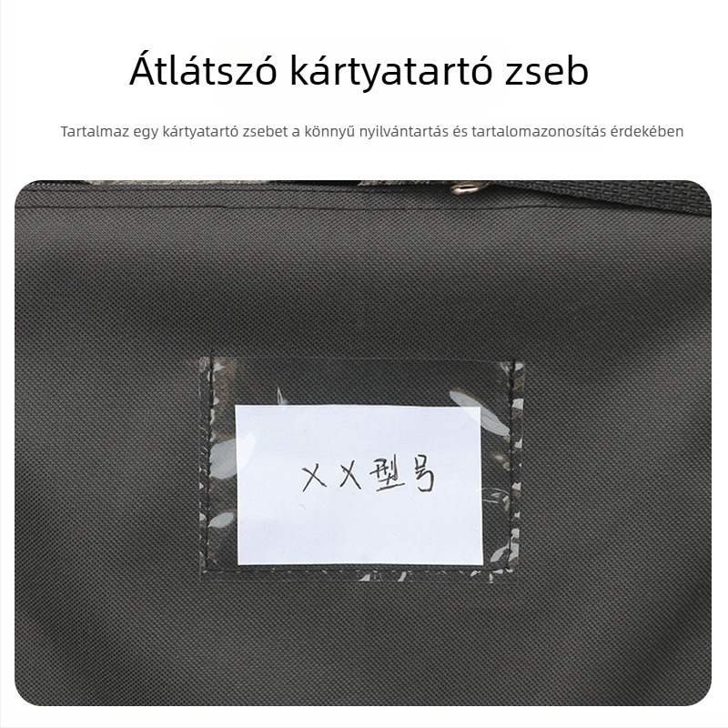 Kijelző állványhoz tartozó táska ajtókerettel, hordozható, kopásálló Oxford vászon, vízálló, extra vastag tároló