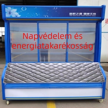 Hűtő- és mélyhűtőszigetelő huzat, UV védelem, vízálló, energiatakarékos