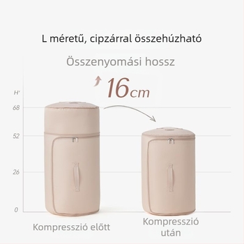 Hengeres tároló táska ruhák és paplanok tárolására – költözéshez ideális szervező, hengeres csomagoló táska