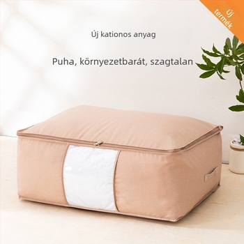 Vastag kationos paplan tároló táska, háztartási használatra, nagy méret, por- és nedvességálló.