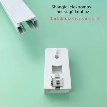 Elektronikus függönycsatorna 82 – továbbító doboz, fő doboz és intelligens függöny tartozékok, segéddoboz