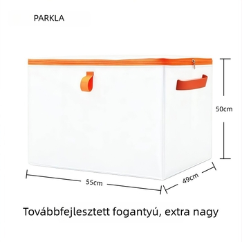 Pakala tároló tasak téli paplan és pehelykabát számára, porvédett, nagy kapacitású, otthoni használatra