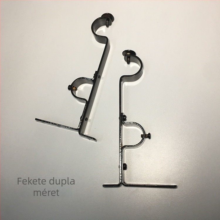Állítható alátét függönyrúdhöz, római rúdhoz, vasból, fehér, minimalist stílus