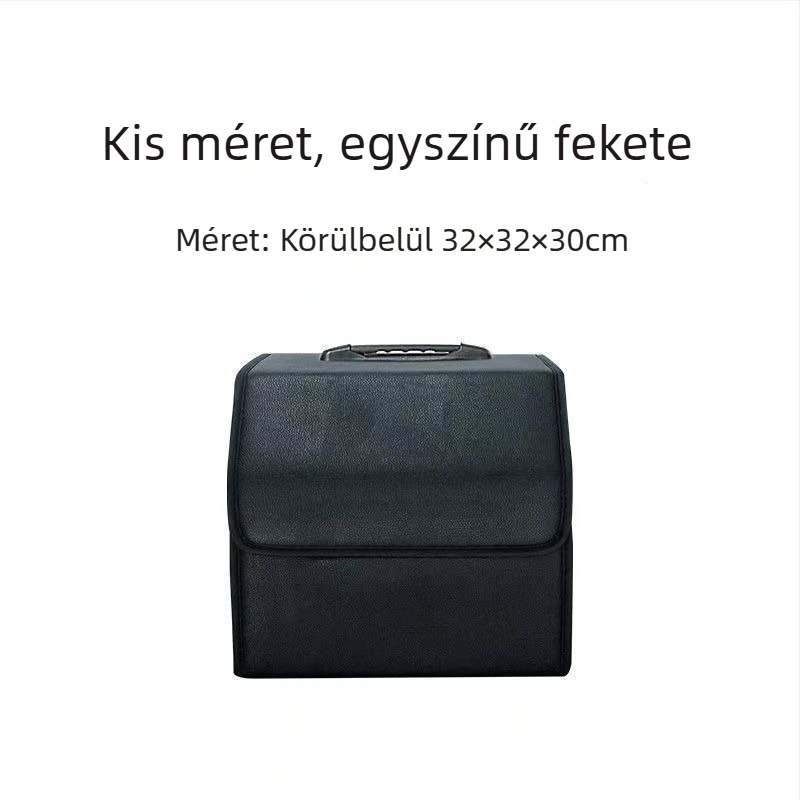 Autócsomagtartó rendező, összecsukható tároló doboz, többfunkciós