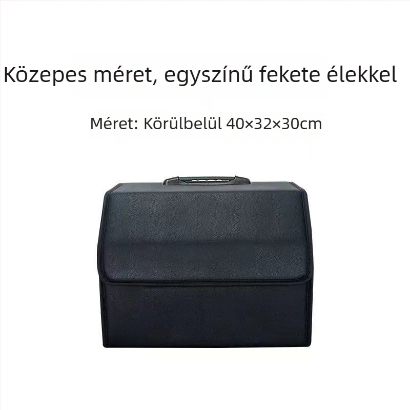 Autócsomagtartó rendező, összecsukható tároló doboz, többfunkciós