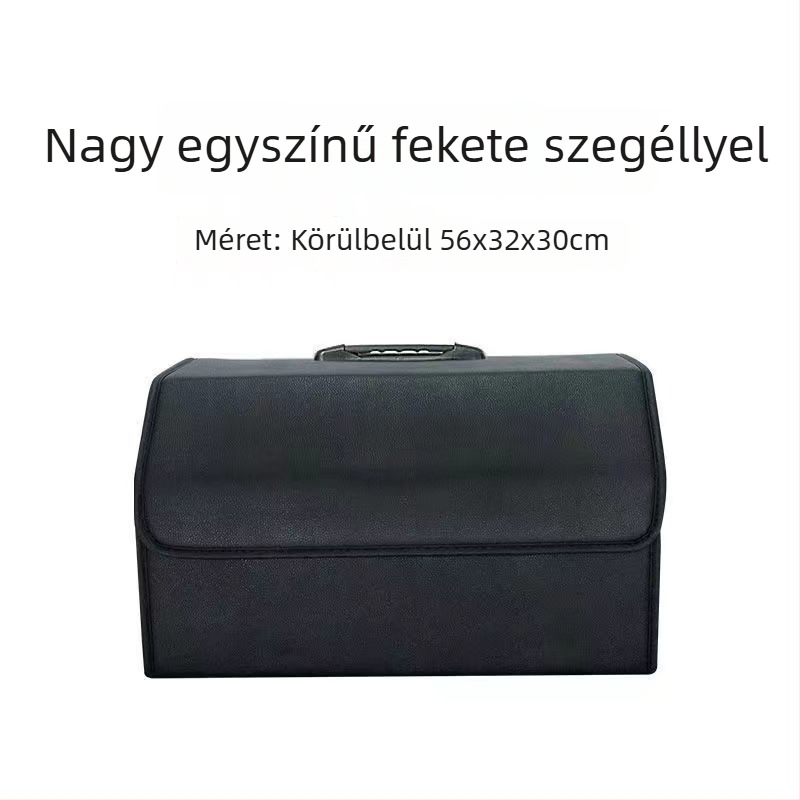 Autócsomagtartó rendező, összecsukható tároló doboz, többfunkciós