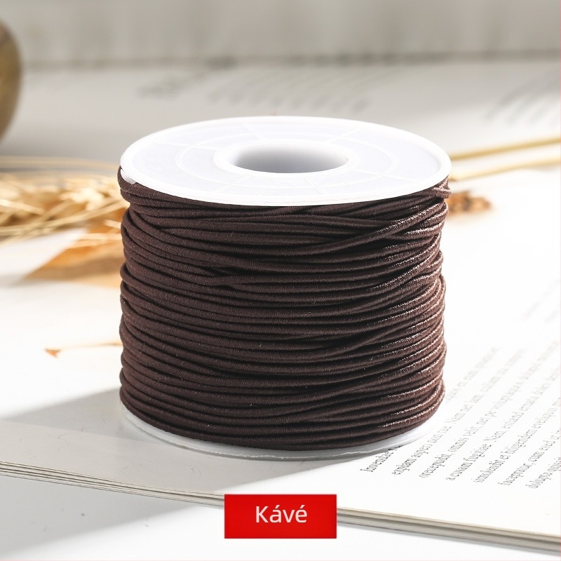Core-wrap elastic gyöngyfűző zsinór buddhista gyöngyök fűzéséhez, ékszerek és karkötők készítéséhez