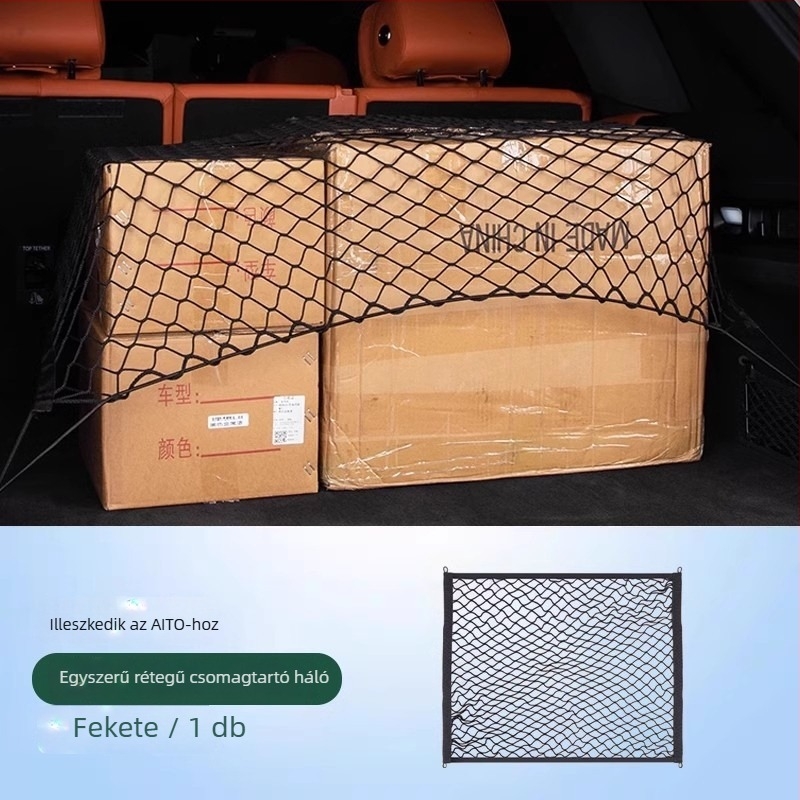 Wenjie M8/M9 csomagtartó háló, fix háló, belső tároló autóhoz