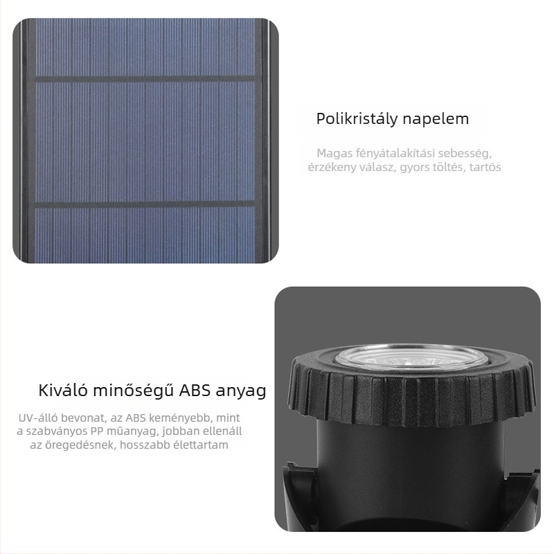 Napenergiás víz alatti világítás kültéri tavakhoz és medencékhez, RGB színű akváriumi világítás, szökőkút és falikar