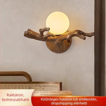 Wabi-sabi stílusú falikar kínai zennel – hálószoba, az ágy melletti, erkély és folyosó – retro japán falikar