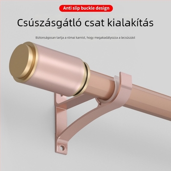28–32 mm-es vastagított alumínium függönyrúdtartó, román árnyékolóhoz, háztartási függöny-kiegészítő