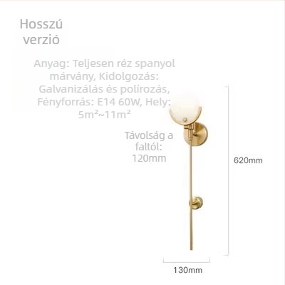 Észak-európai posztmodern minimalist márvány falikar, új kínai stílus, könnyű luxus szállodai használatra, folyosókra és hálószobákba