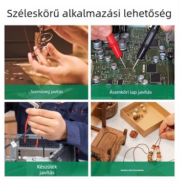 Ékszerfogó nylonos sík szájakkal, hegyes vég, csúszásmentes, többfunkciós DIY rögzítő eszköz