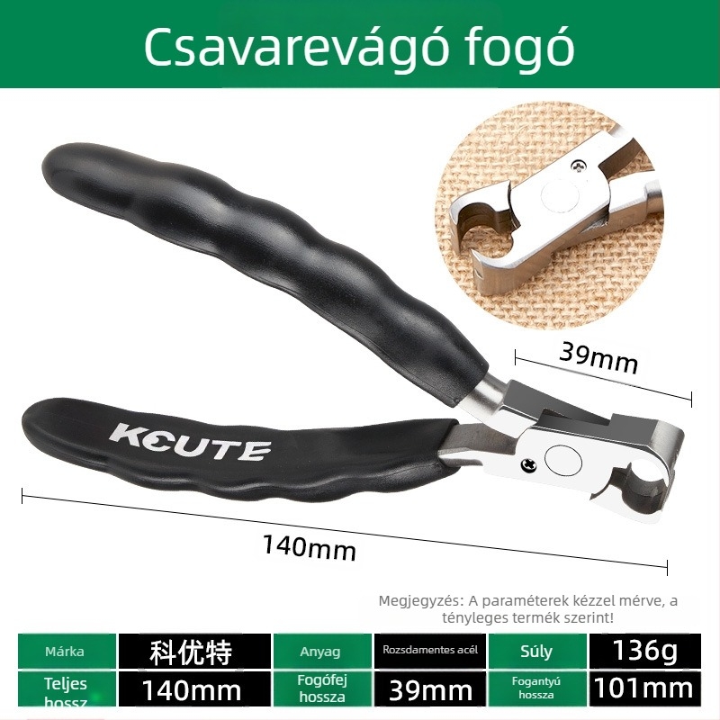 Ékszerfogó nylonos sík szájakkal, hegyes vég, csúszásmentes, többfunkciós DIY rögzítő eszköz