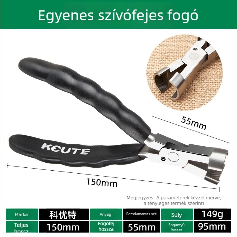 Ékszerfogó nylonos sík szájakkal, hegyes vég, csúszásmentes, többfunkciós DIY rögzítő eszköz