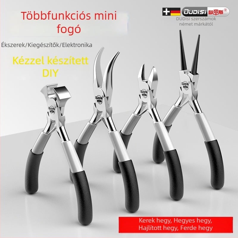 Arrizo Mini fogók – hegyes végű, többfunkciós elektromos fogó, diagonális vágó és DIY ékszer fogó